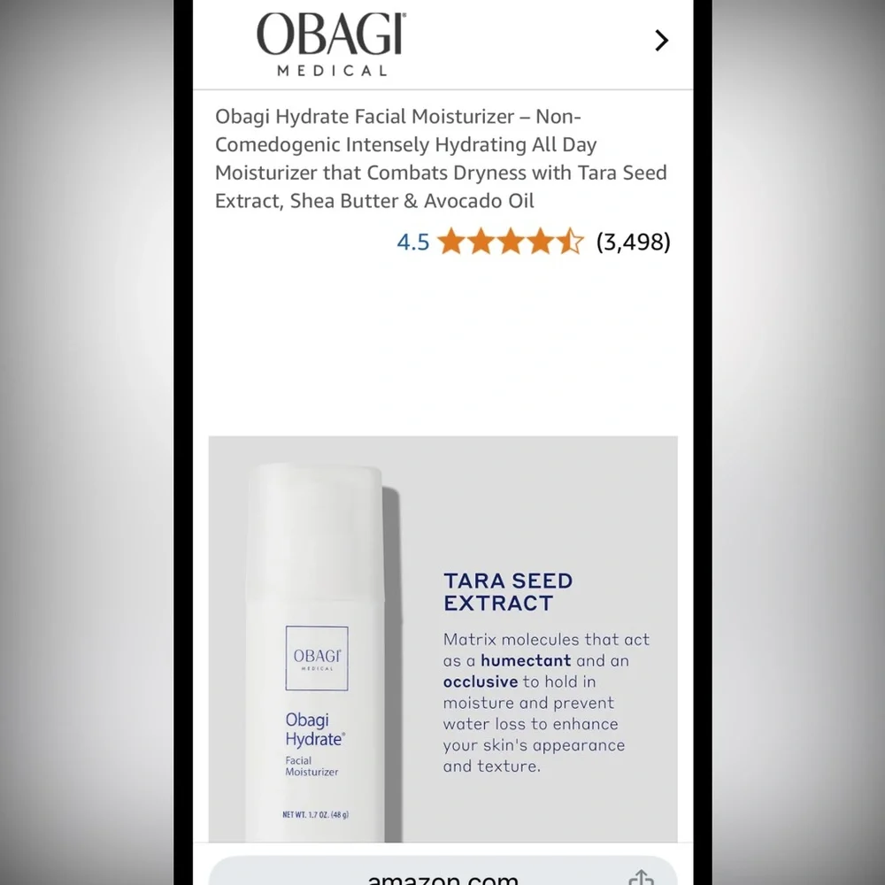 Obagi Hydrate Facial Moisturizer